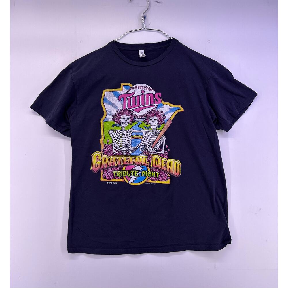 Minnesota Twins Grateful Dead Tribute Night Shirt 2022 Size M